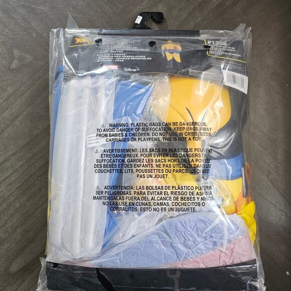 NEW Marvel X-Men 97 Wolverine Adult Plus 2XL (48-52) Halloween Costume #4096 - Picture 2 of 2